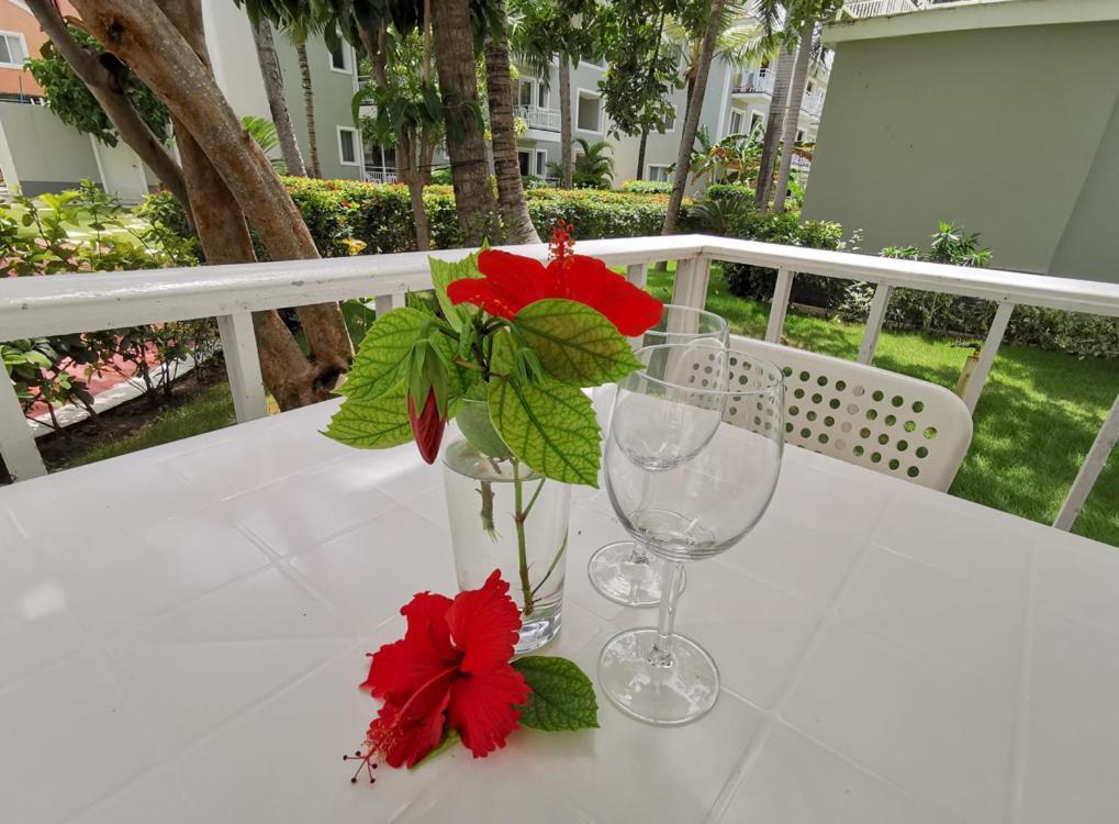 Caribbean Studios Tropicana With Pool - Playa Los Corales Пунта Кана Екстериор снимка